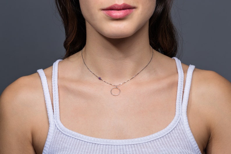 Sterling Silver Collar Necklace BDSM Collar BDSM Day Collar Submissive Day Collar Slave Collar Discreet Day Collar Collar for Women