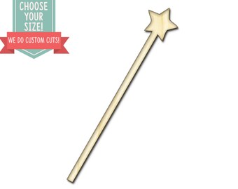bunny magical kids crafts laser cut personalised wands unicorn wands