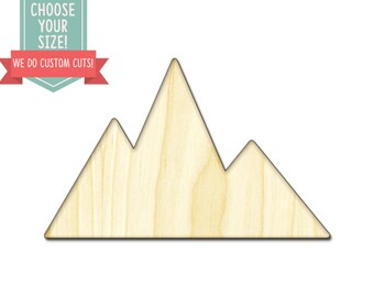laser cut mountains etsy