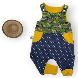 Dinosaurs 6-24 months 2-5 years baby child organic cotton jumpsuit