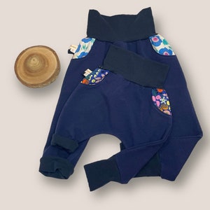 Scalable harem pants baby child plain monochrome sweatshirt organic organic cotton pants image 10