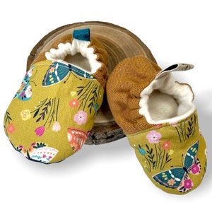 Organic cotton baby and child slippers