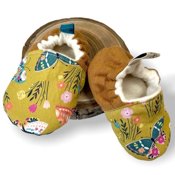 Chaussons bébé enfant coton bio