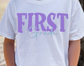 Grades K-6, School designs, Back to School, PNG, Digital File, DTF, Sublimation