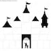Vinyl Castle Display Decals - Etsy