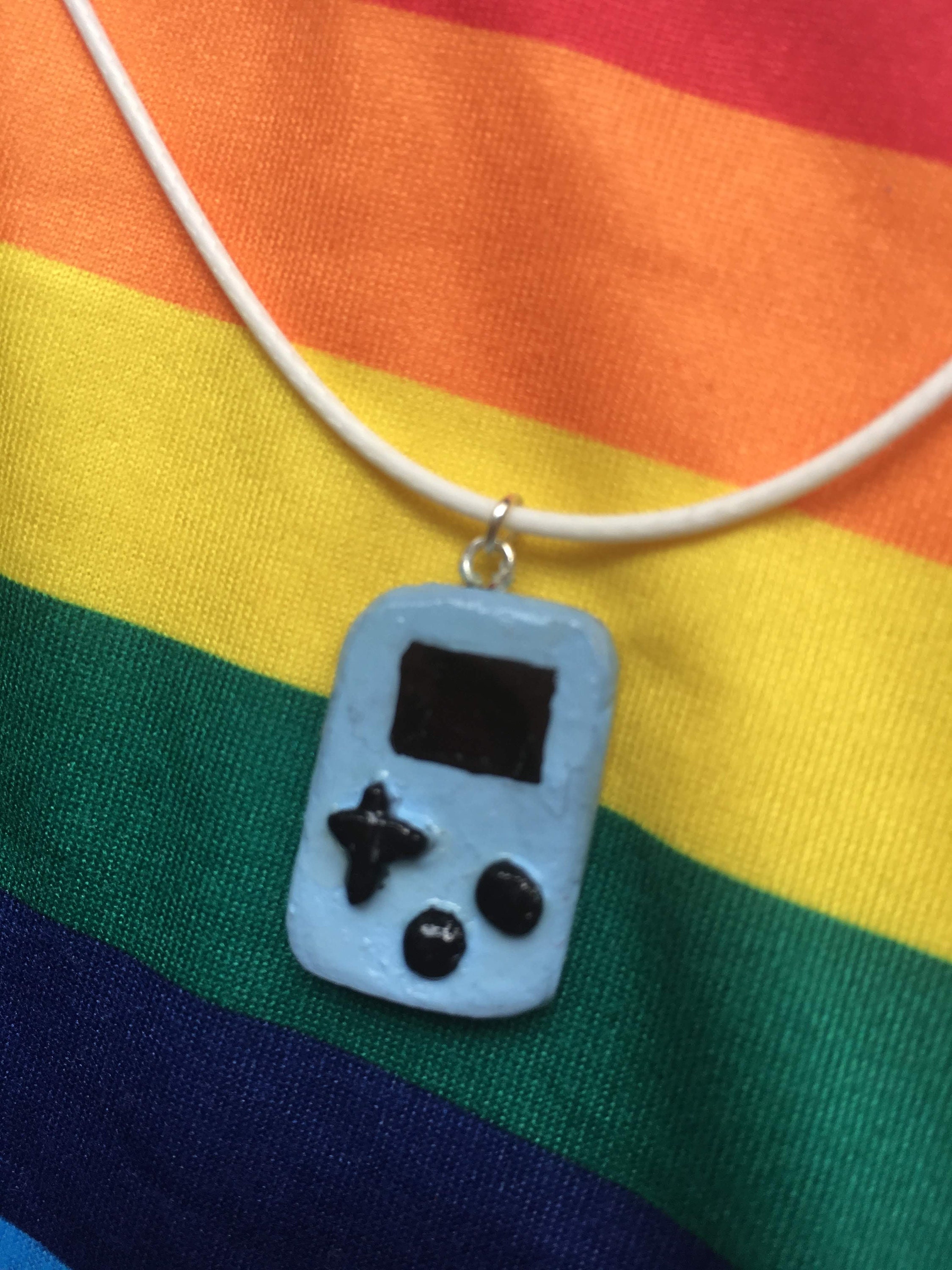 Mini Gameboy Necklace Etsy