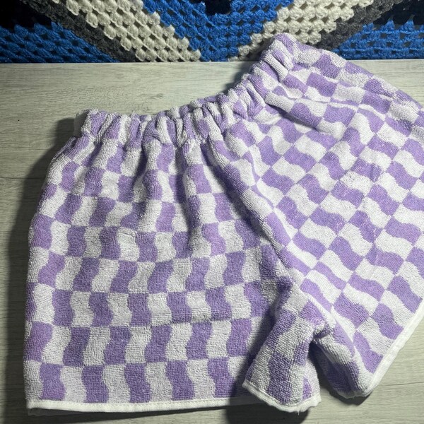 Upcycled Towel Shorts