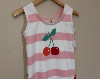 Abito asciugamano da bambina Cherry on Top