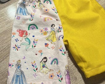 Pantalones cortos de algodón de princesa