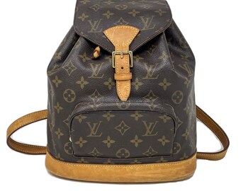 louis vuitton backpack etsy