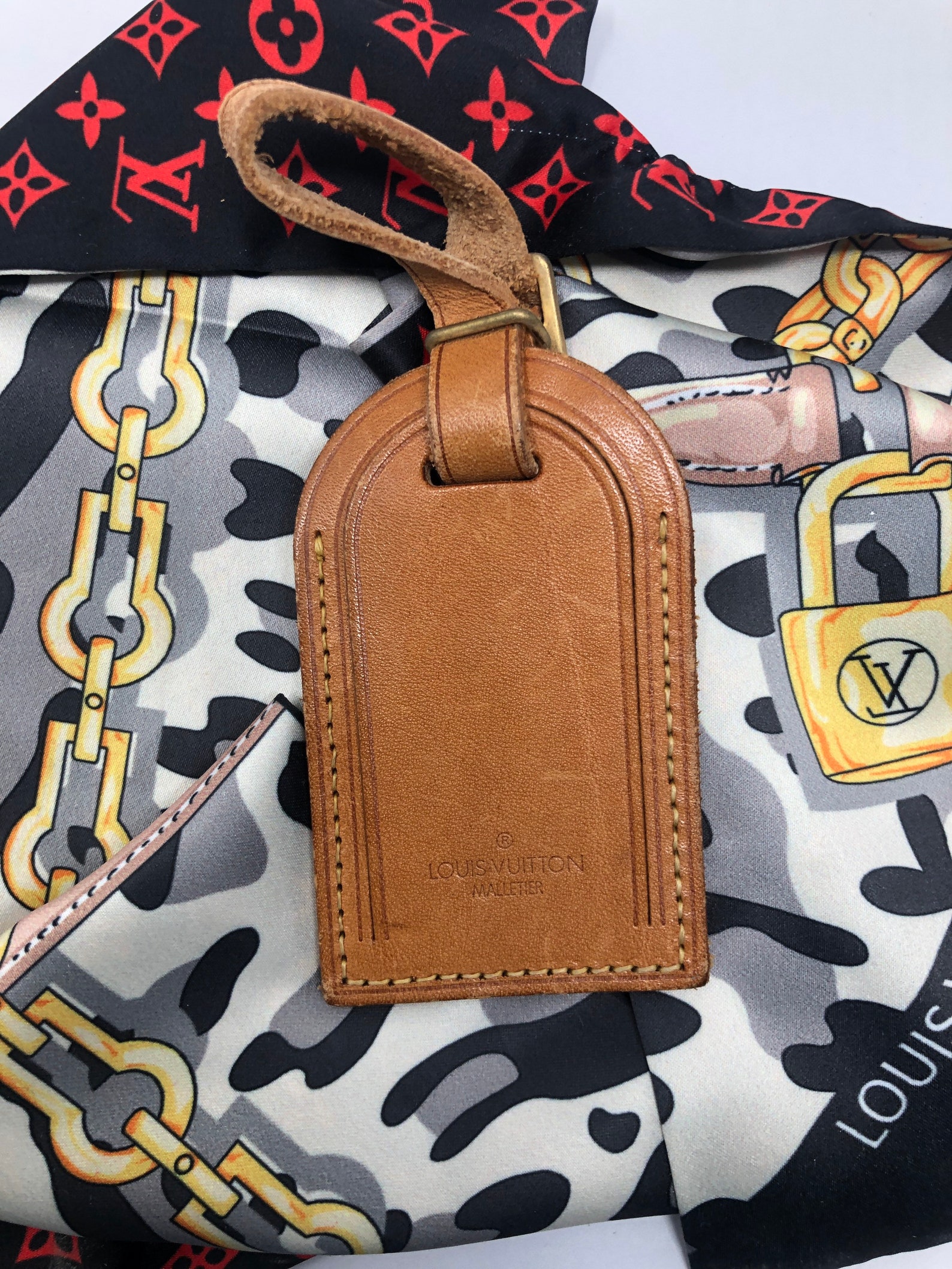 louis vuitton travel tag