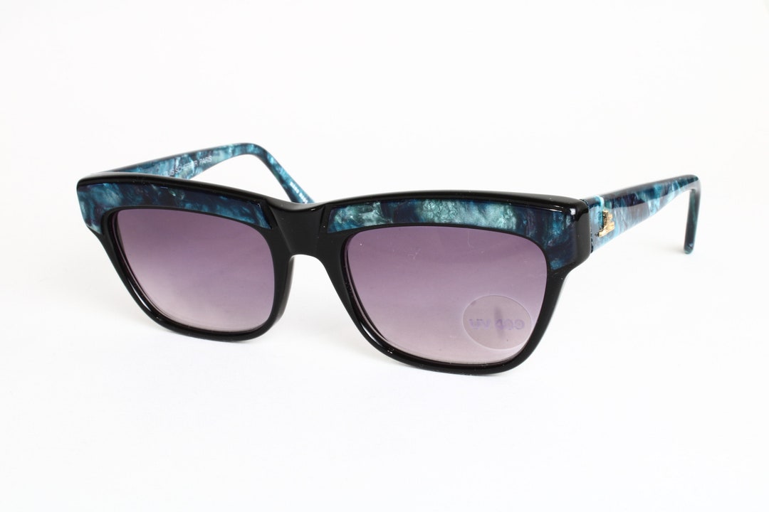 Lunettes De Soleil Vintage JEAN LOUIS SCHERRER Années 70 - Modèle Oversize Violet