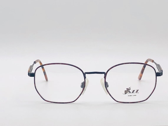 Vintage Europa Eyewear Jazz Collecyion 48 20 140 Italy Etsy Canada