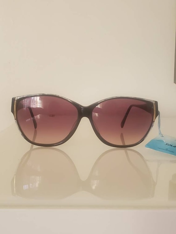 Vintage sunglasses Black/White 140NN S601.