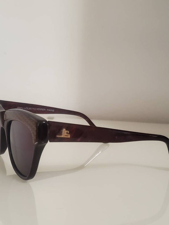 New Jean Louis Scherrer Vintage Sunglasses brown/… - image 4
