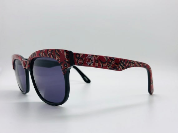 vintage Naf Naf wayfarer style sunglasses from 80… - image 2