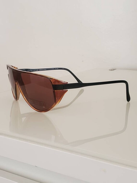 Vintage High Fashion Optical mod 217 576 Brown/Wh… - image 3