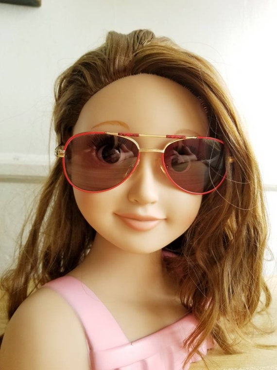 LeChatBotte 5070 Vintage Sunglasses for kids. Mad… - image 1