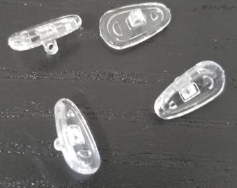 Visser les plaquettes de nez en silicone souple