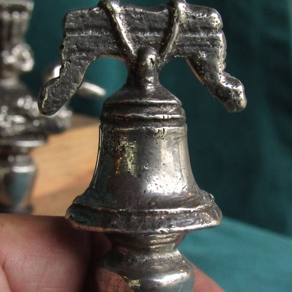 Pewter Bottle Stopper - Liberty Bell