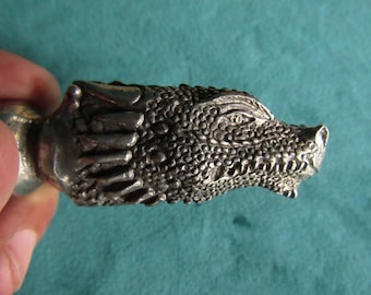Pewter Bottle Stoppers - Dragon Head
