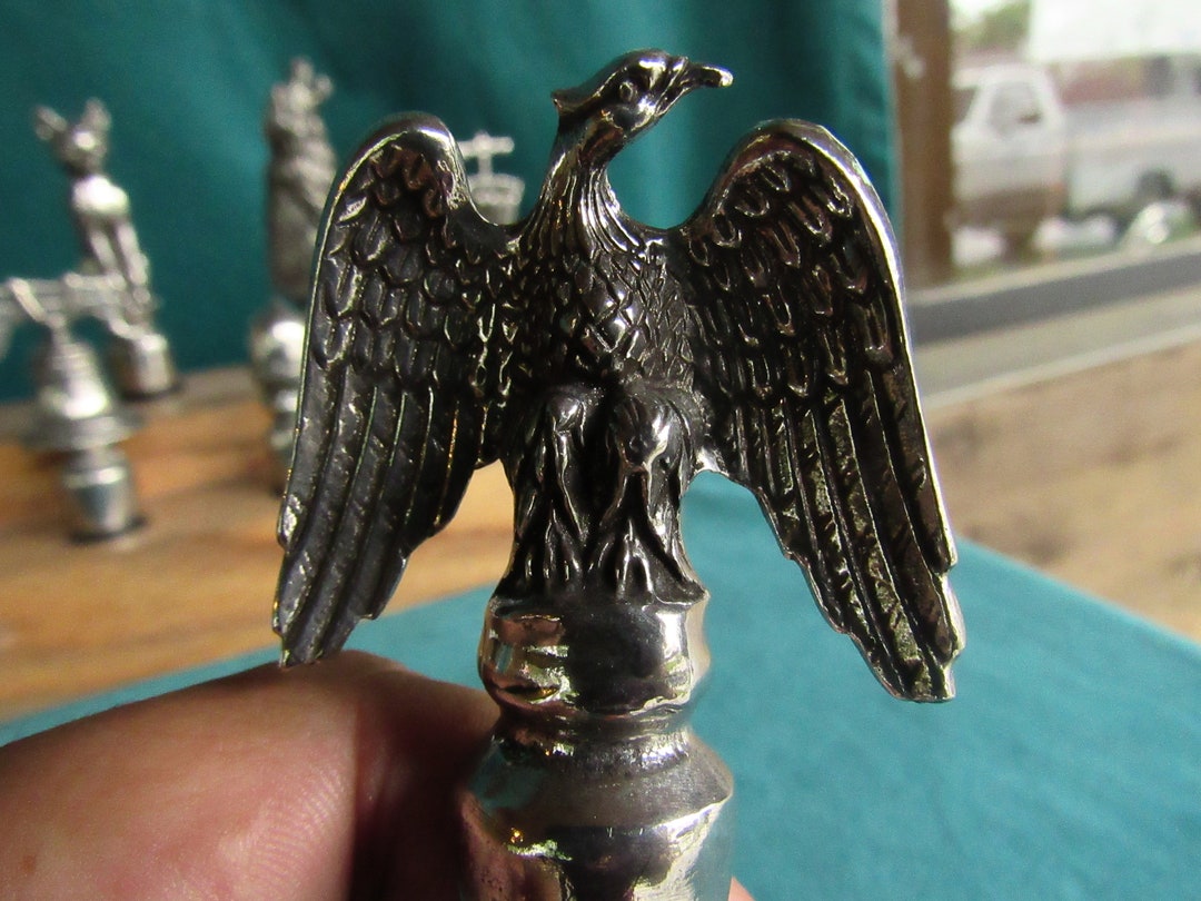 Pewter Bottle Stoppers Eagle Etsy
