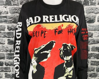 bad religion recipe for hate shirt