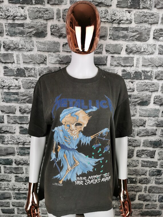 METALLICA 1989 Vintage T-shirt Their 