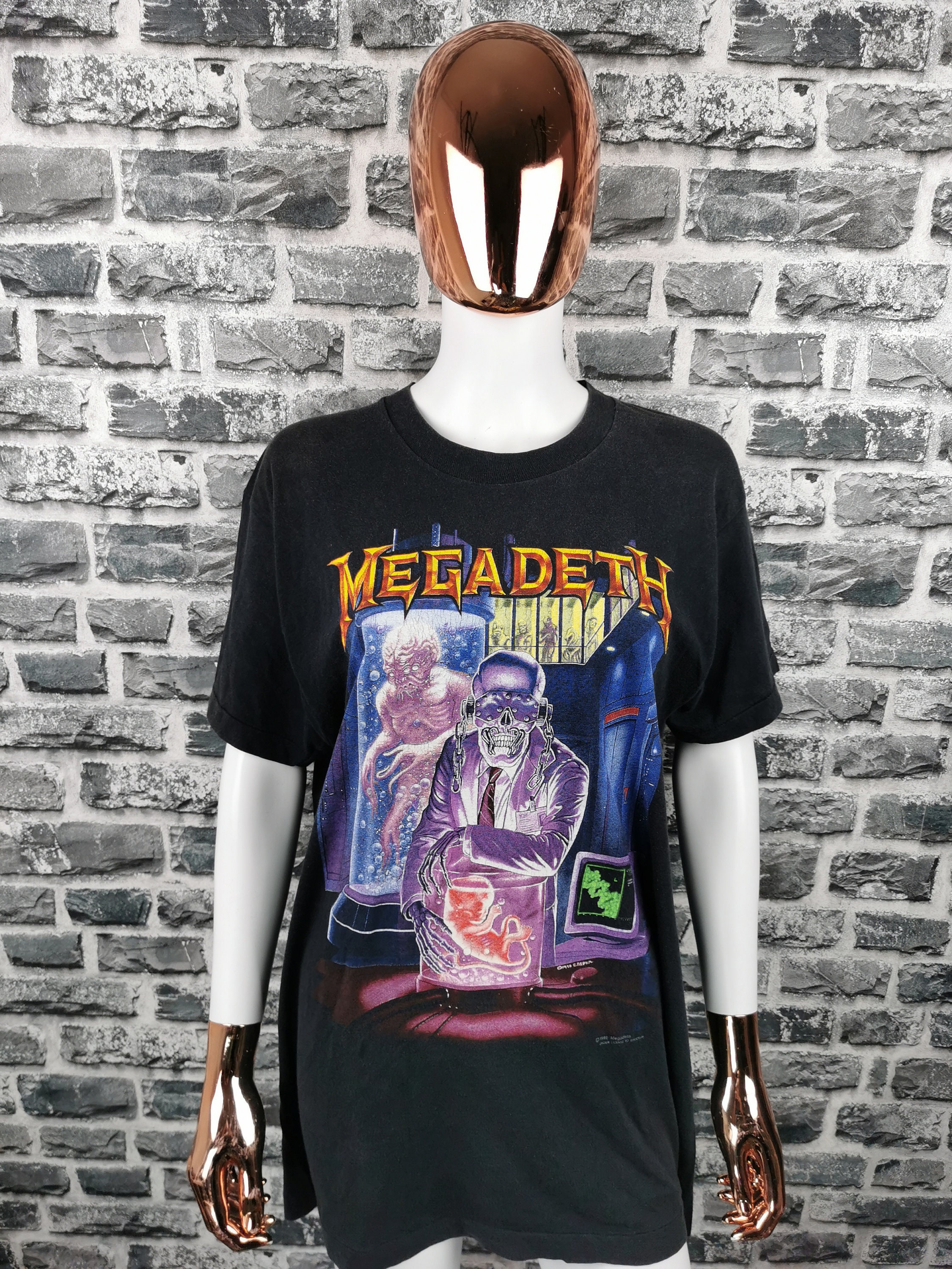 megadeth vic rattlehead shirt