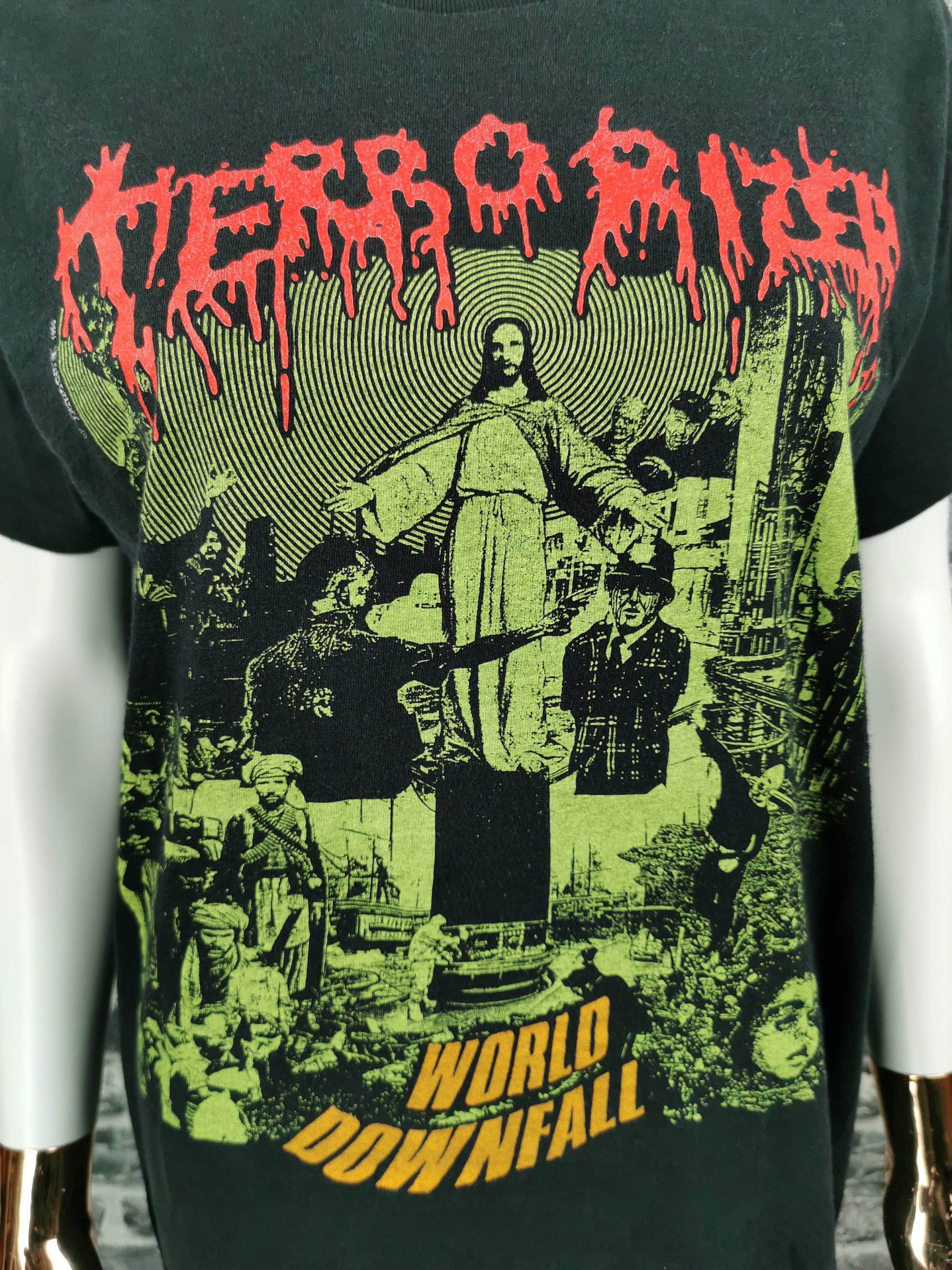 TERRORIZER 1990 Vintage T-shirt World 