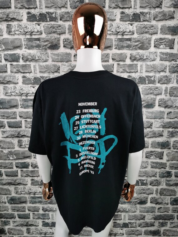 Iggy Pop 1993 Vintage T Shirt American Caesar Europe Tour Tee Etsy