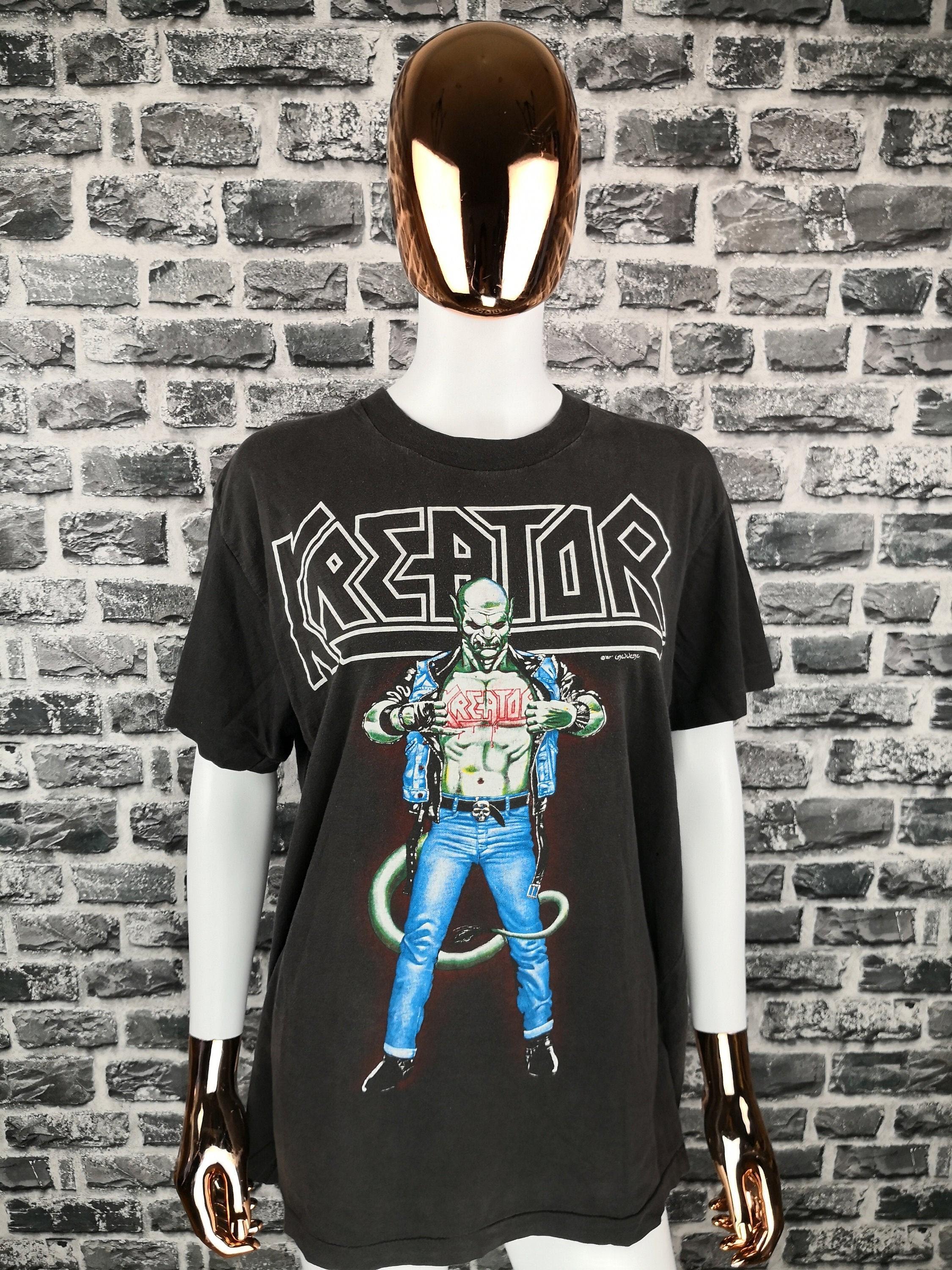 KREATOR 1987 Vintage T-Shirt World Tour Tee | Etsy