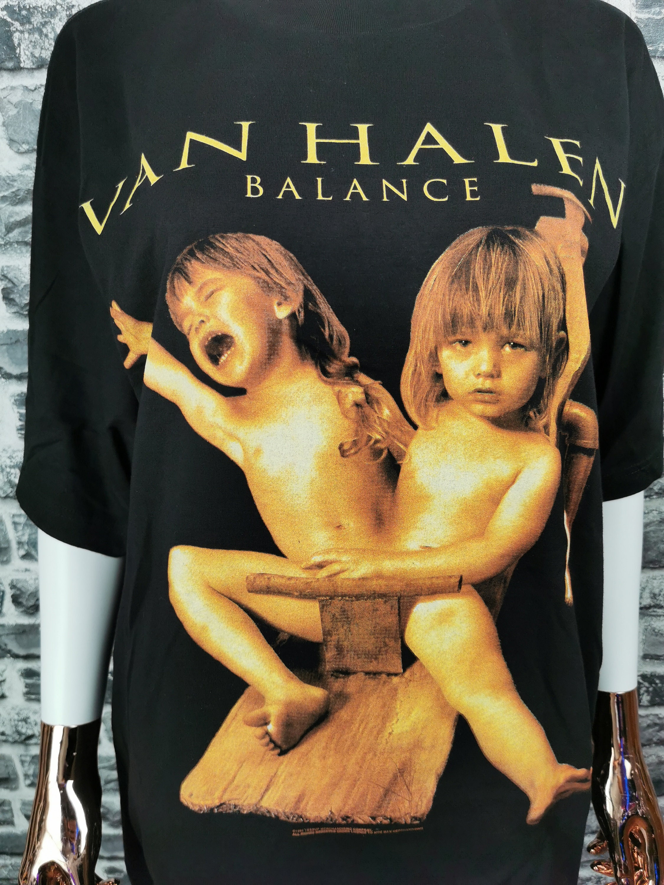 90s Van Halen vintage 希少 バンド XL 古着 #2066-