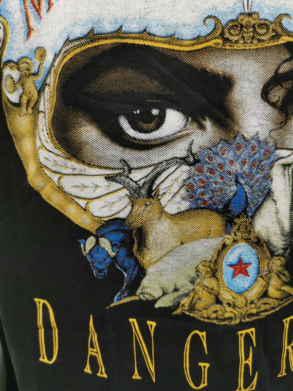 Vintage Michael Jackson T-shirt 1992 Dangerous Concert Tour 