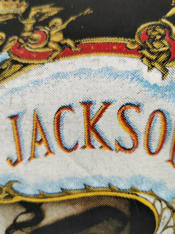 MICHAEL JACKSON 90s Vintage T-Shirt Dangerous / King … - Gem