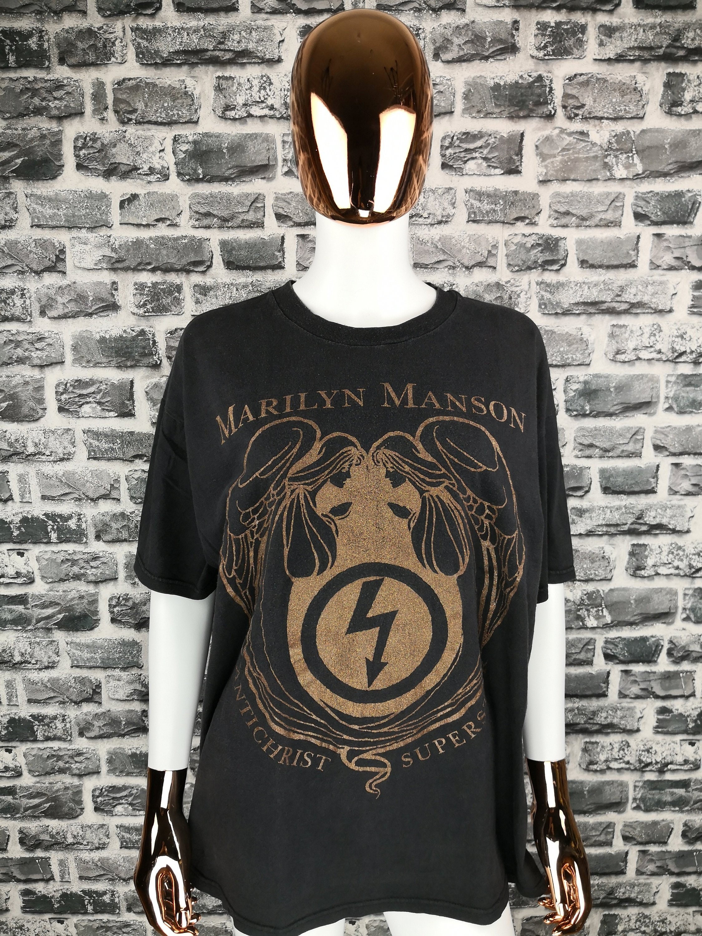 MARILYN MANSON 1997 Vintage T-shirt Antichrist Superstar RARE