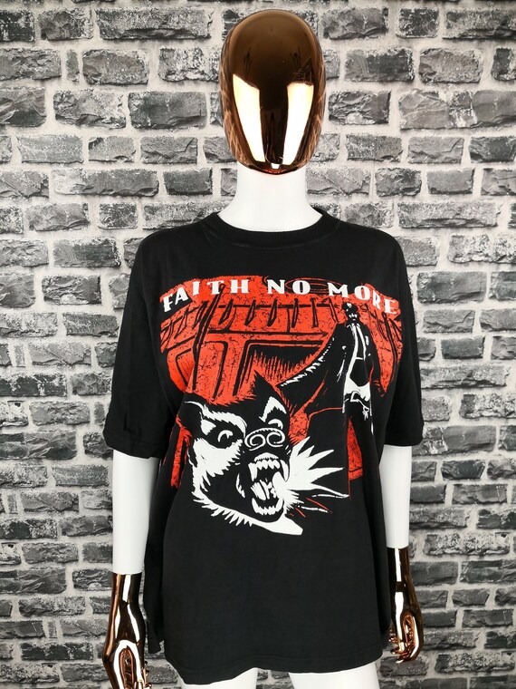 FAITH NO MORE 1995 Vintage T-Shirt King For A Day