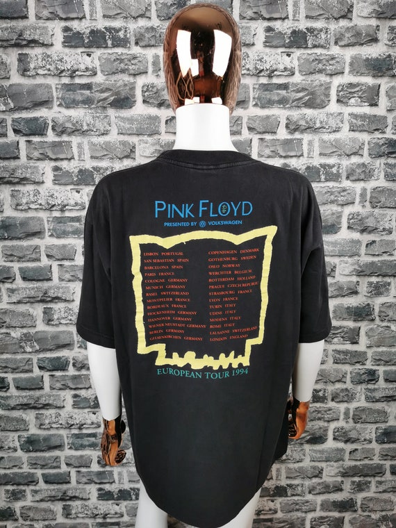 PINK FLOYD 1994 Vintage T-Shirt Division Of The Bell … - Gem