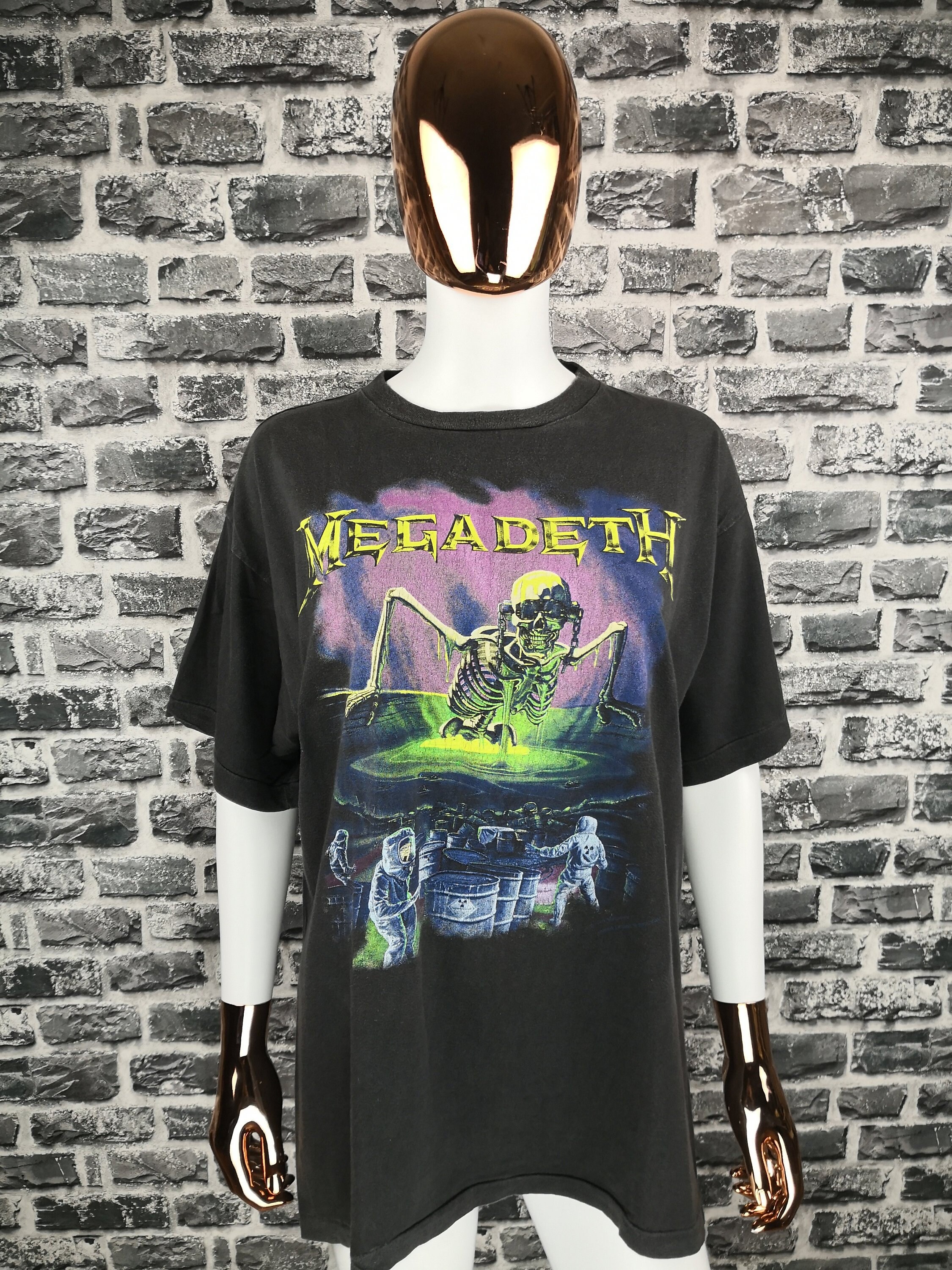 MEGADETH 1990 Vintage Contaminated T 