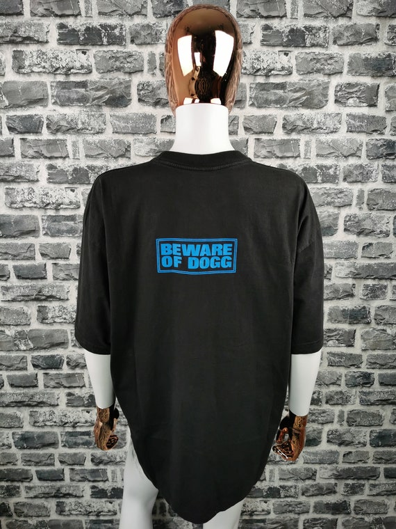 SNOOP DOGGY DOGG 1993 Vintage T-shirt Beware of Dogg / Death