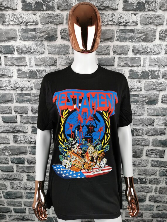 TESTAMENT 1990 (Unworn) Vintage T-Shirt Perilous N