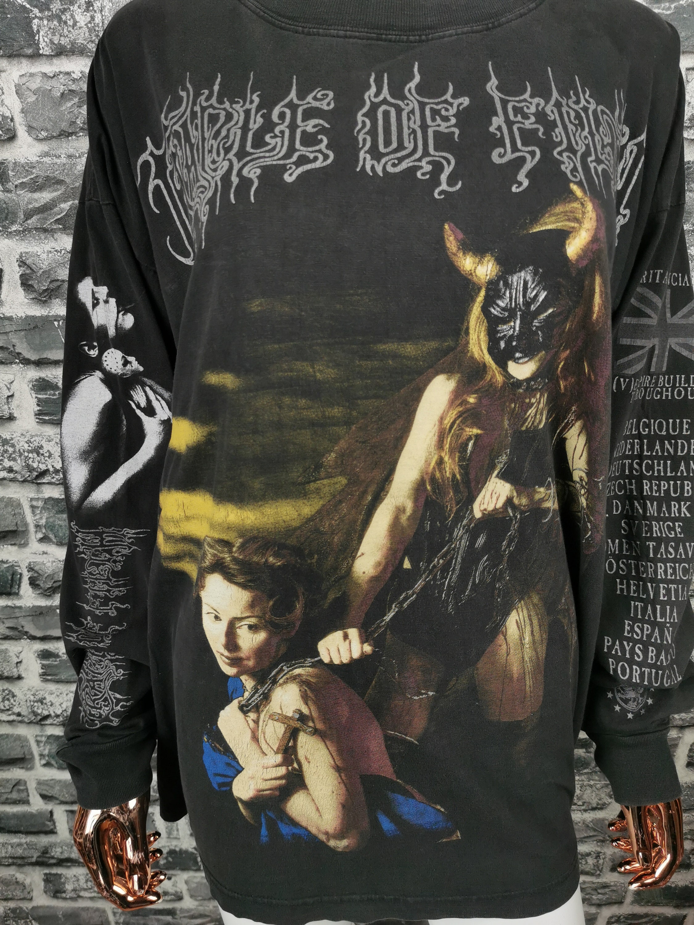 CRADLE OF FILTH 1997 Lonsgsleeve Shirt the Rape and - Etsy