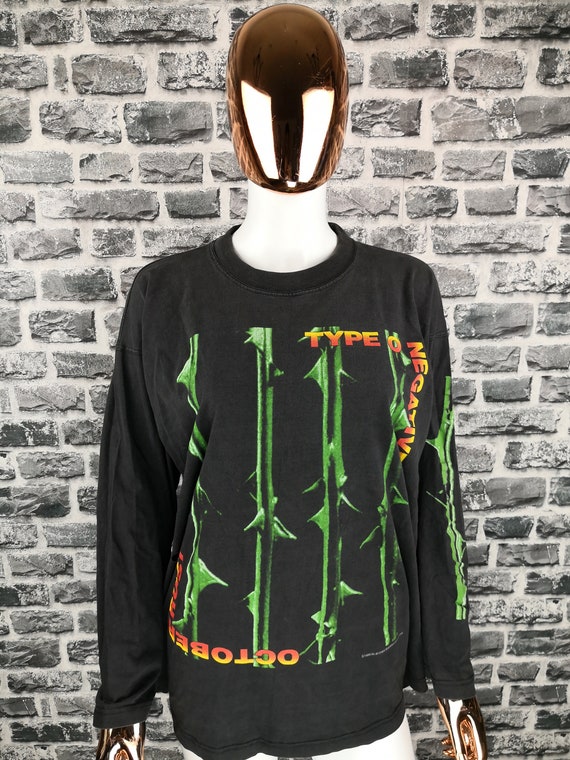 TYPE O NEGATIVE 1996 Vintage Longsleeve Shirt Octo