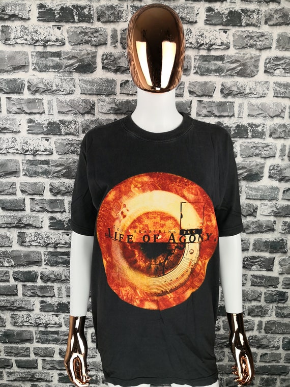 LIFE OF AGONY 1997 Vintage T-Shirt Soul Searching