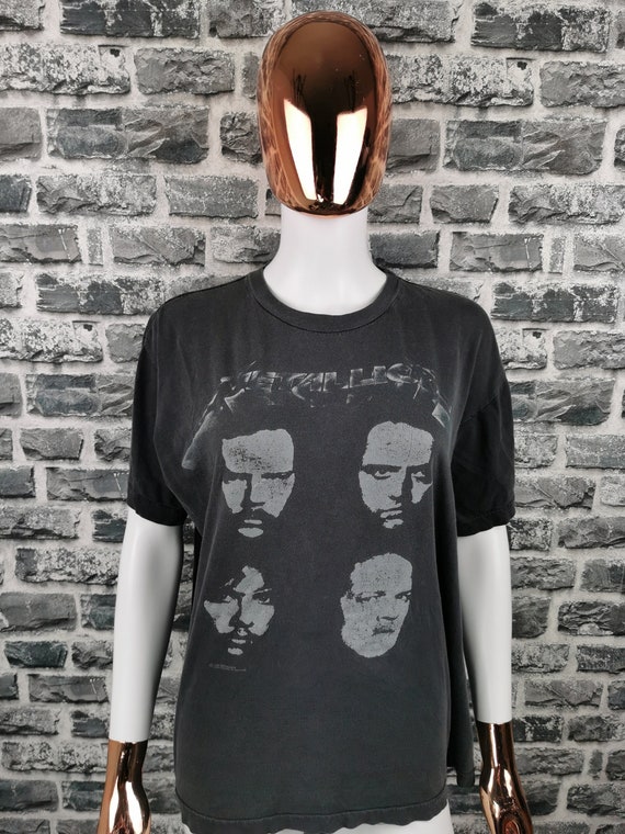 METALLICA 1991 Vintage T-Shirt Tour Tee