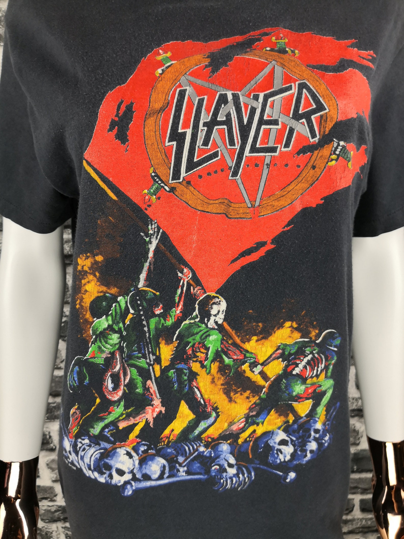 slayer tour t shirt