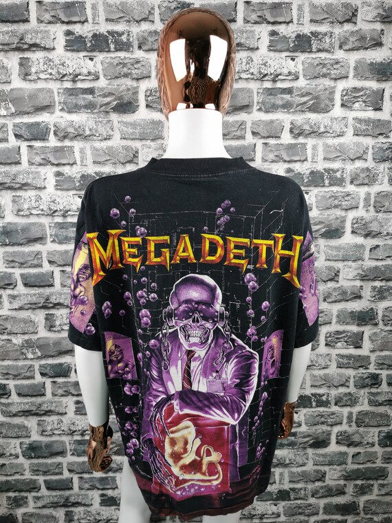 MEGADETH Vic All Over Print / - Etsy 日本