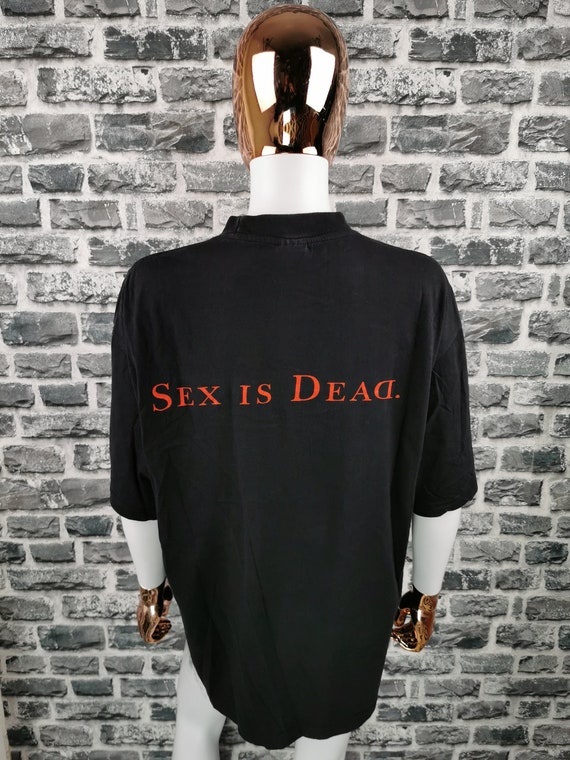MARILYN MANSON 1997 Vintage T-shirt Sex is Dead Very RARE Tee