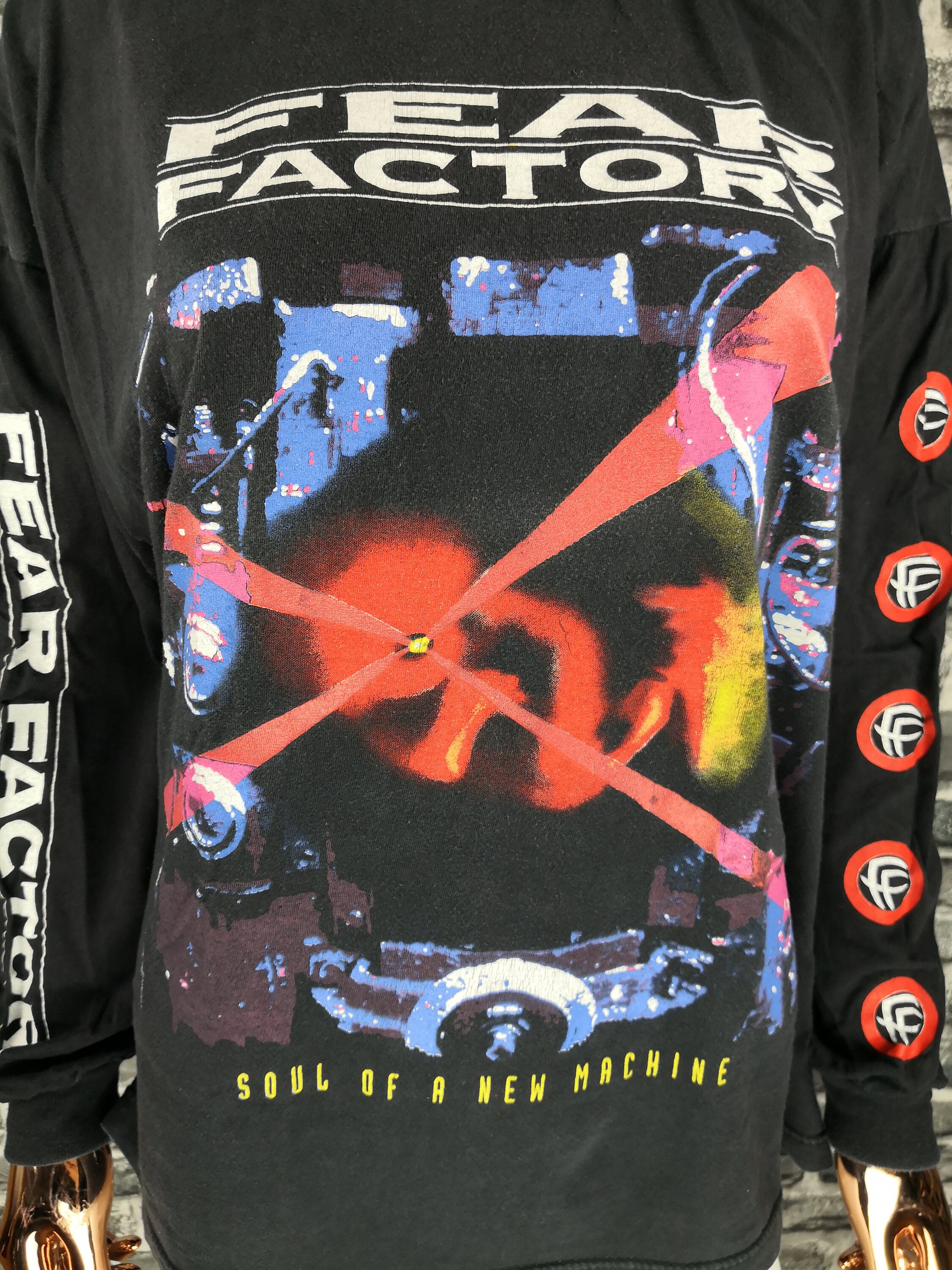 FEAR FACTORY 1992 Vintage Longsleeve Shirt Soul Of A New - Etsy 日本