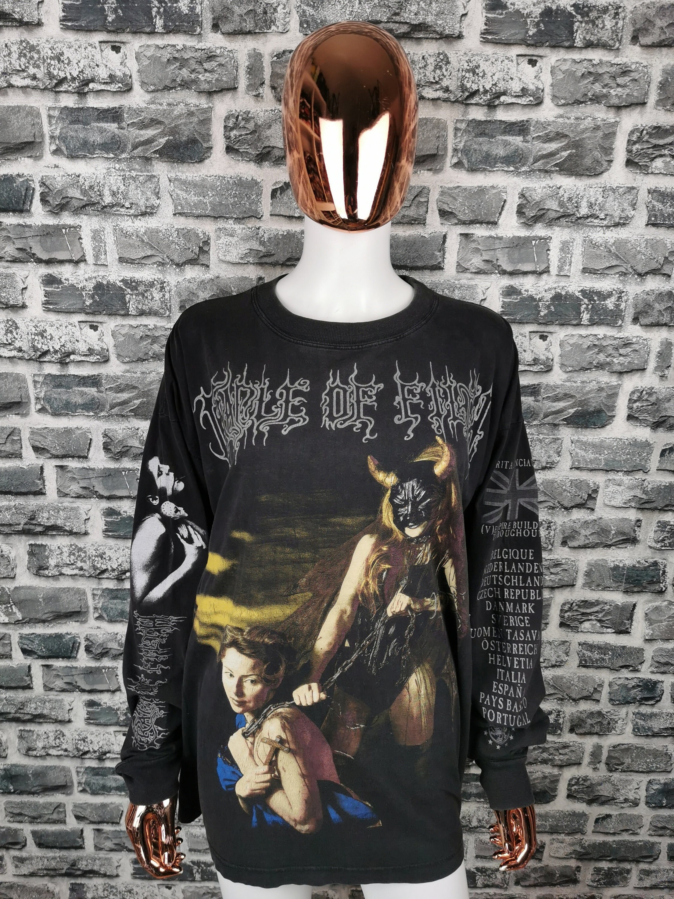 fersken angivet maksimere CRADLE OF FILTH 1997 Vintage Longsleeve Shirt the Rape and - Etsy